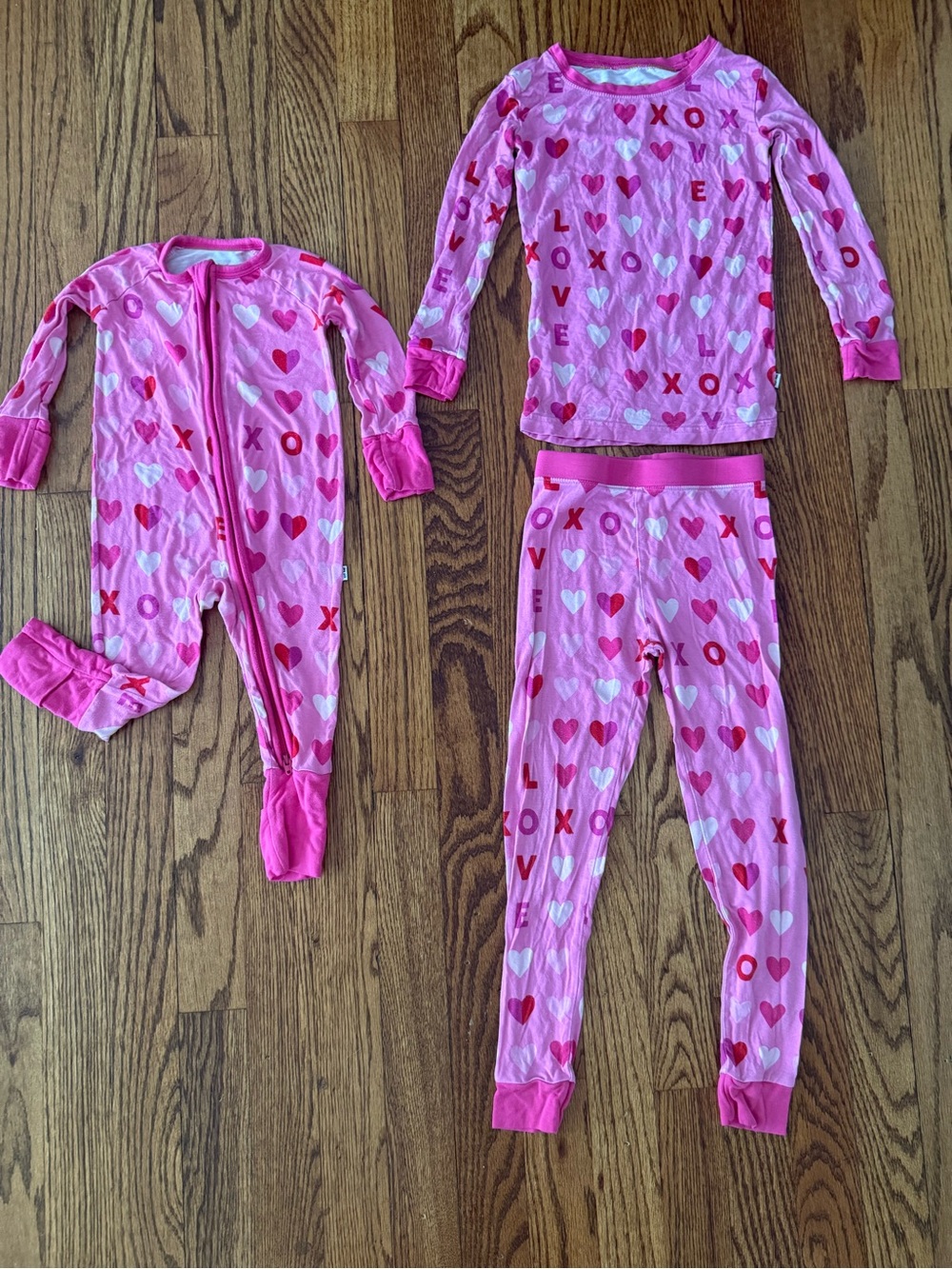 PINK XOXO sister set 3-6 & 3T